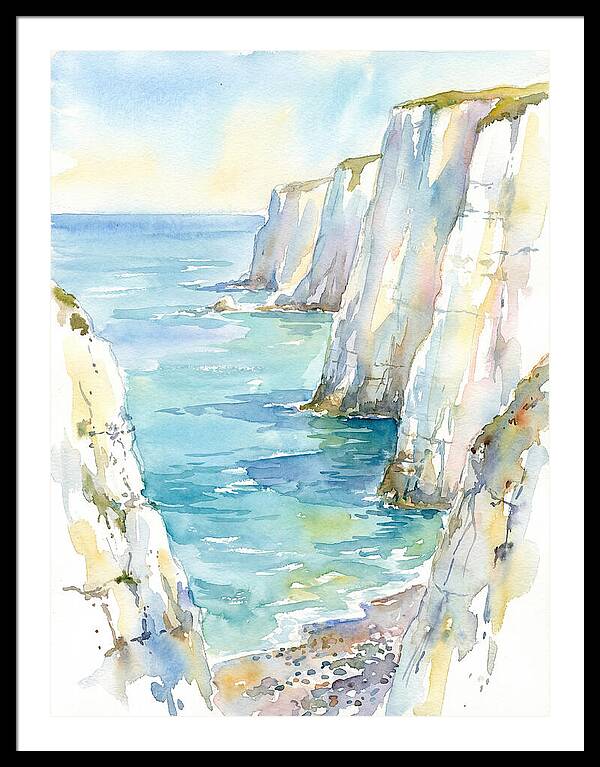 Coastal Cliffs And Serene Waters