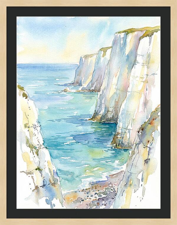 Coastal Cliffs And Serene Waters