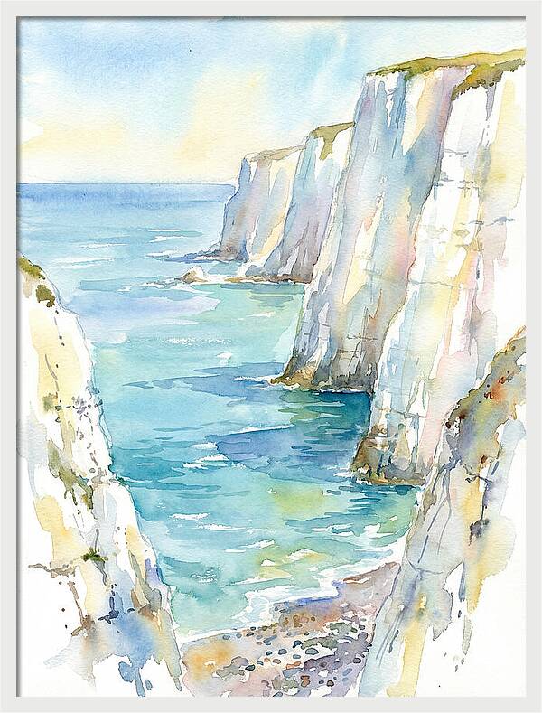 Coastal Cliffs And Serene Waters