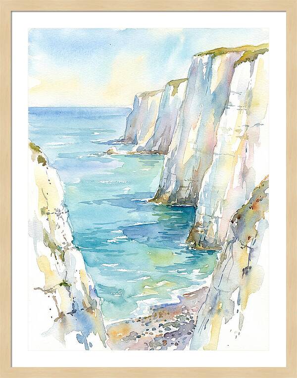 Coastal Cliffs And Serene Waters