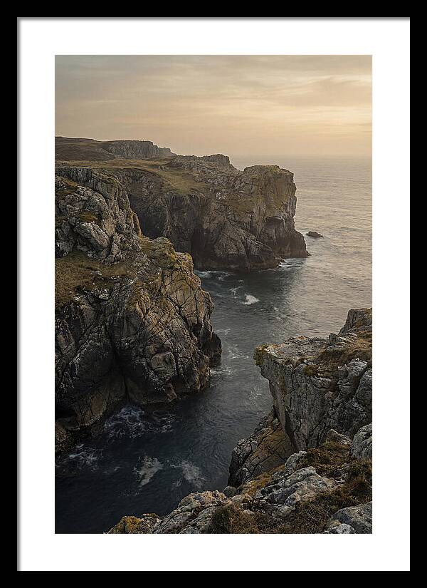 Coastal Cliffs At Dusk