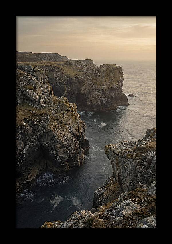 Coastal Cliffs At Dusk
