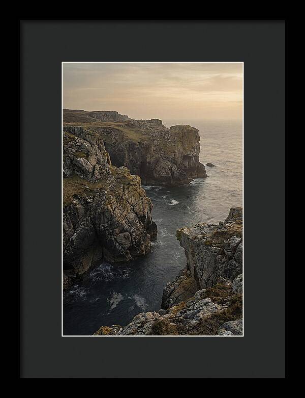 Coastal Cliffs At Dusk