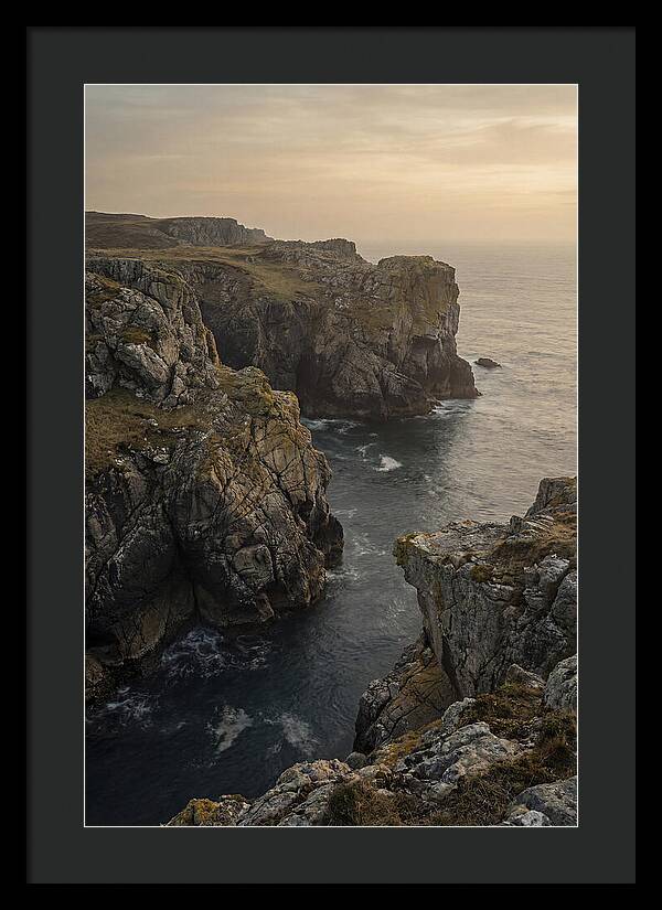 Coastal Cliffs At Dusk