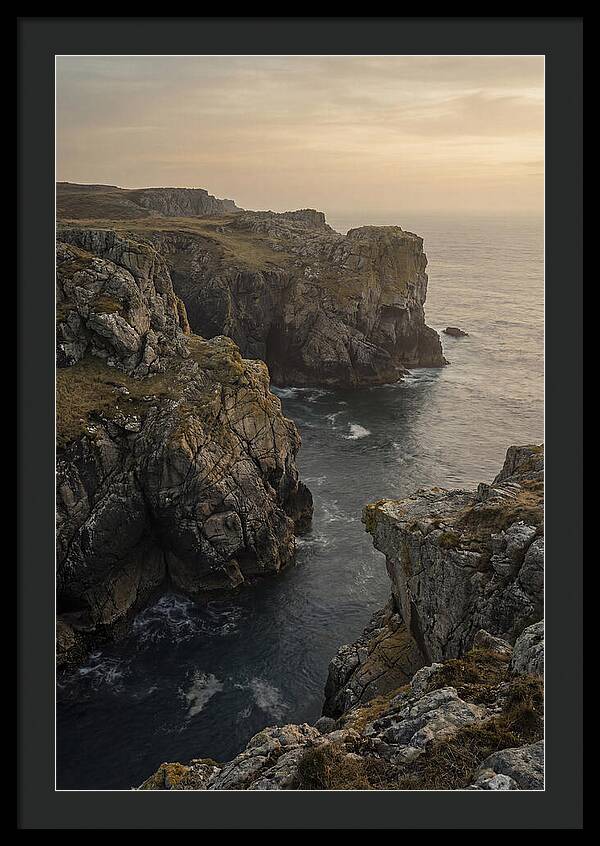 Coastal Cliffs At Dusk