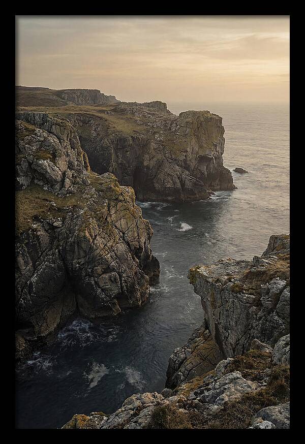 Coastal Cliffs At Dusk