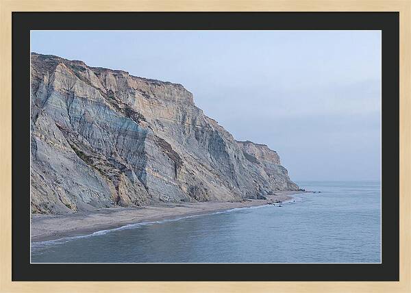 Coastal Erosion At Dusk