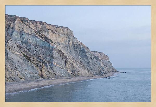 Coastal Erosion At Dusk