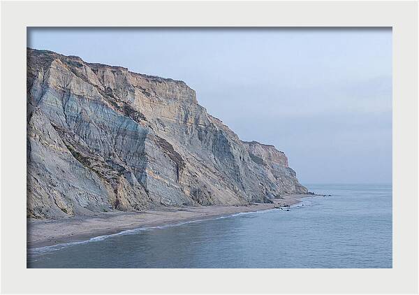 Coastal Erosion At Dusk