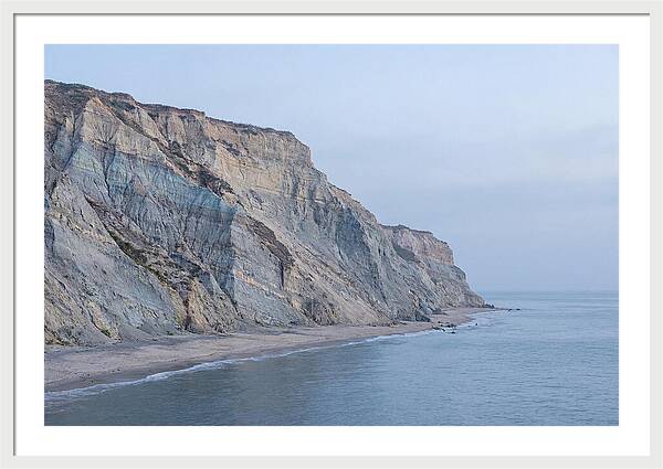 Coastal Erosion At Dusk