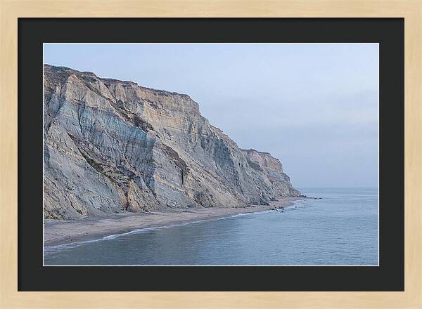 Coastal Erosion At Dusk