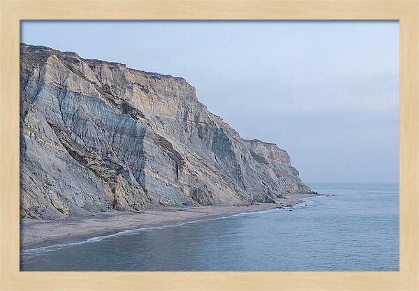 Coastal Erosion At Dusk