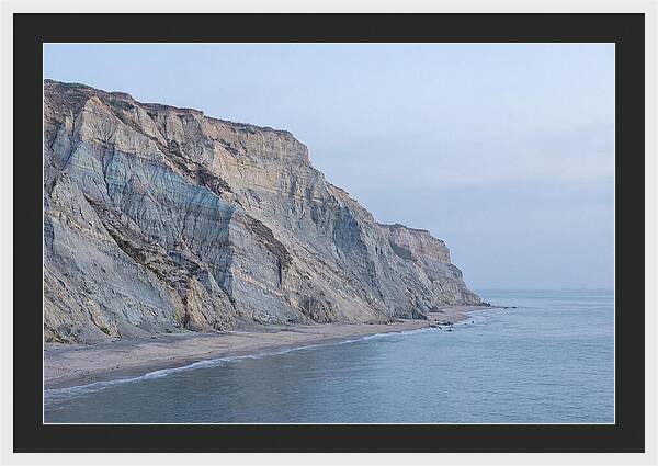 Coastal Erosion At Dusk