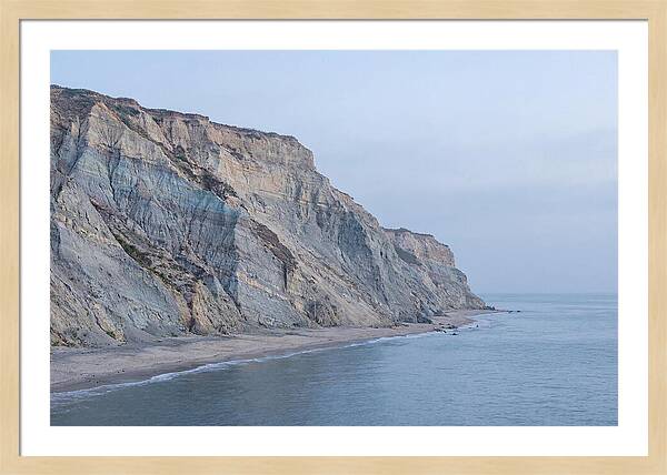 Coastal Erosion At Dusk