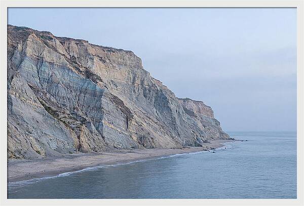 Coastal Erosion At Dusk