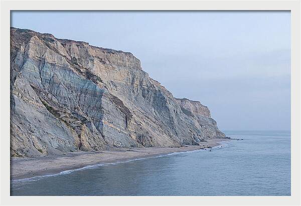 Coastal Erosion At Dusk