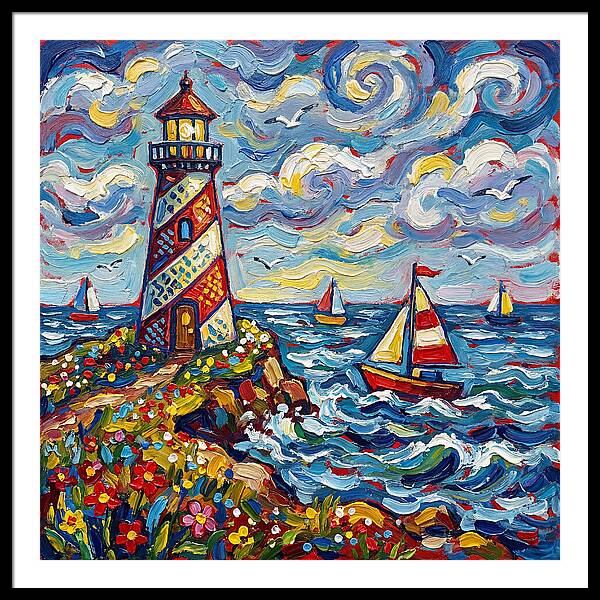 Coastal Lighthouse Serenity