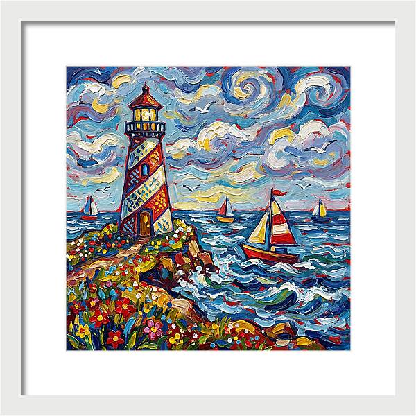 Coastal Lighthouse Serenity