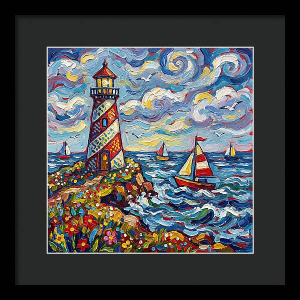 Coastal Lighthouse Serenity