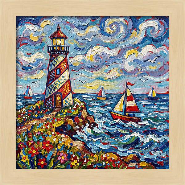 Coastal Lighthouse Serenity