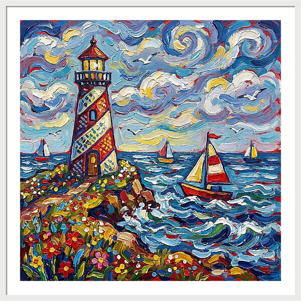 Coastal Lighthouse Serenity