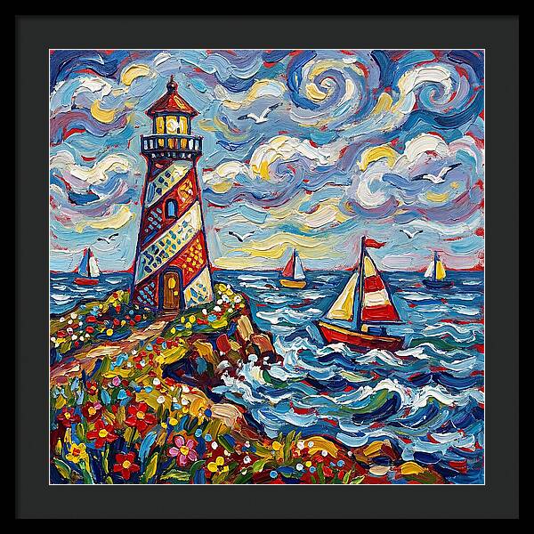 Coastal Lighthouse Serenity