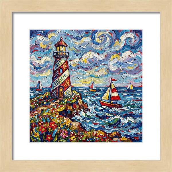 Coastal Lighthouse Serenity