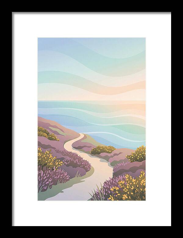 Coastal Path Through Gorse