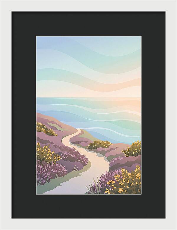 Coastal Path Through Gorse