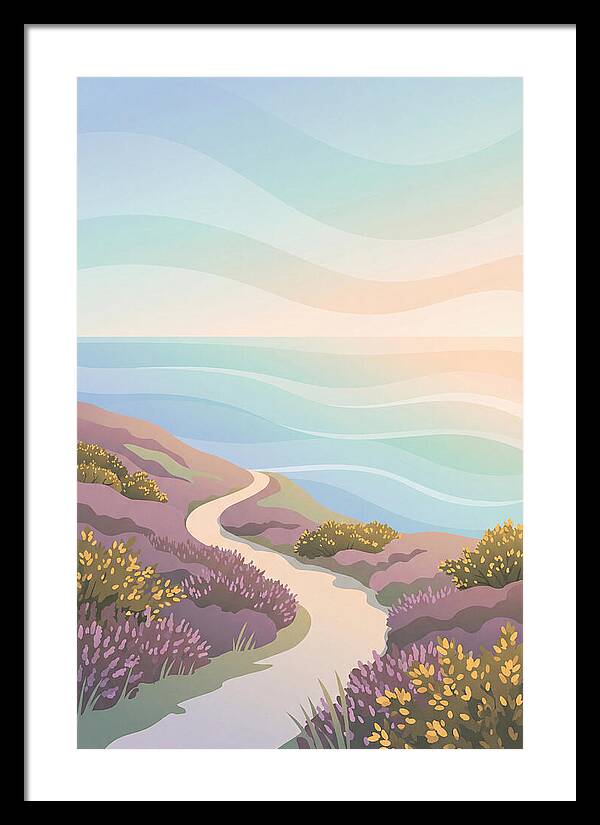 Coastal Path Through Gorse