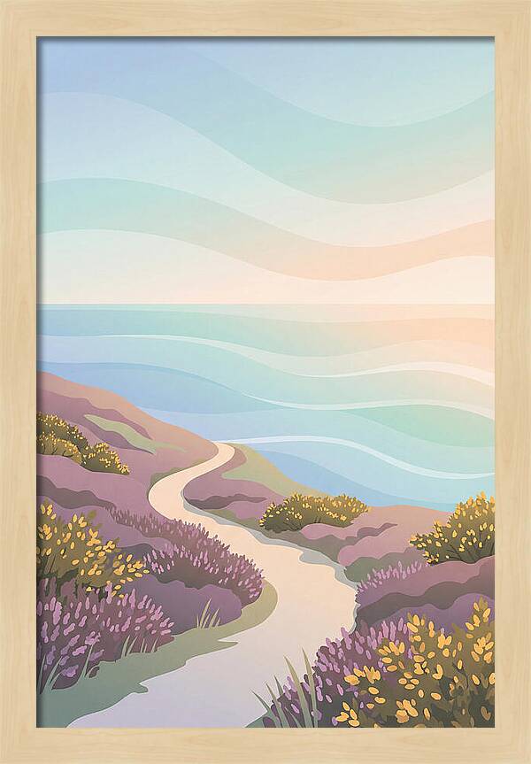 Coastal Path Through Gorse