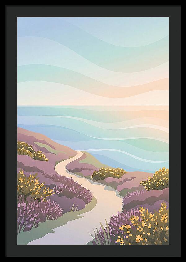 Coastal Path Through Gorse