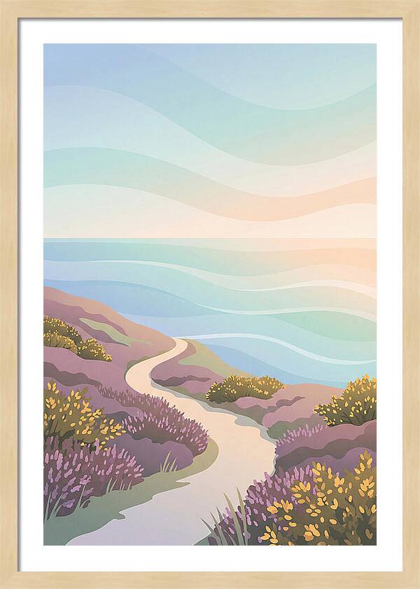 Coastal Path Through Gorse