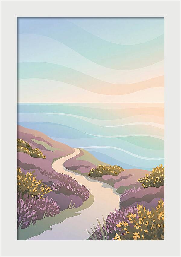Coastal Path Through Gorse
