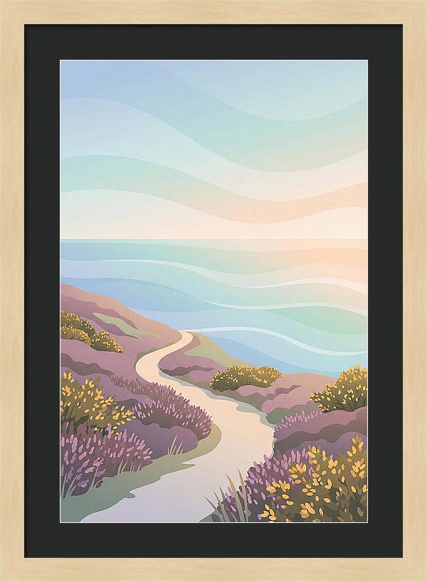 Coastal Path Through Gorse