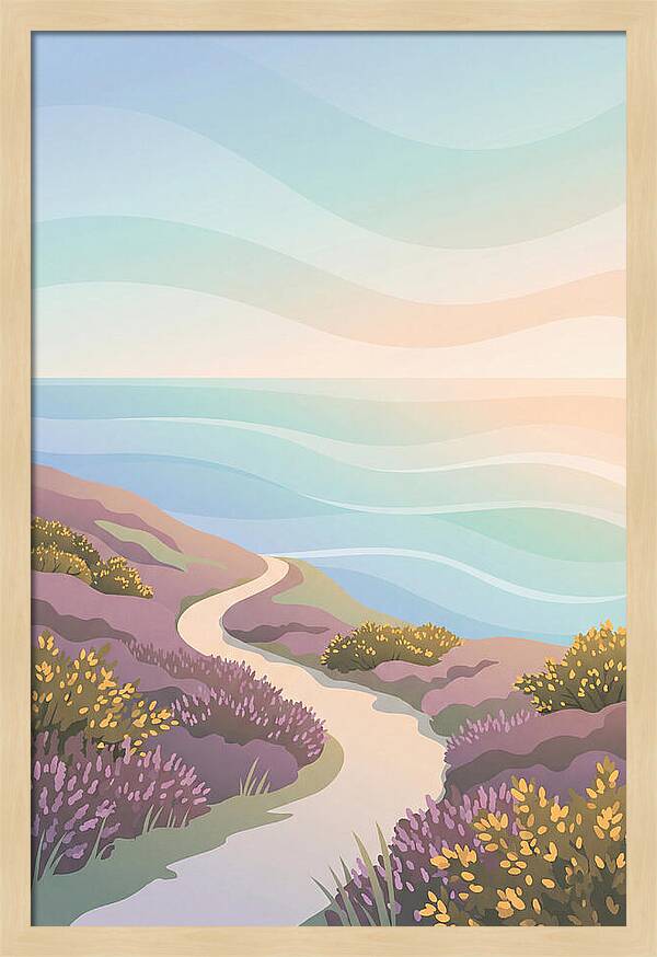 Coastal Path Through Gorse