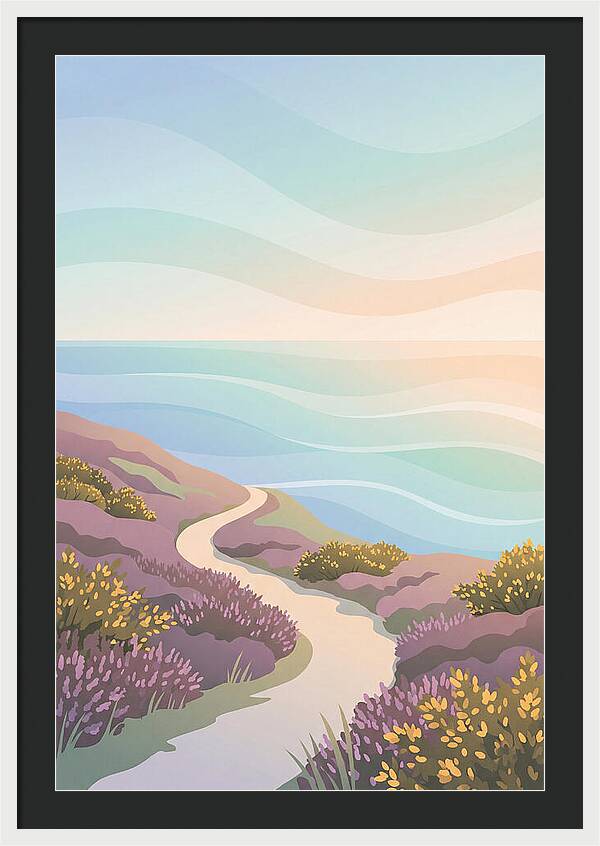 Coastal Path Through Gorse