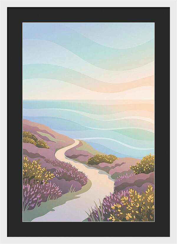 Coastal Path Through Gorse