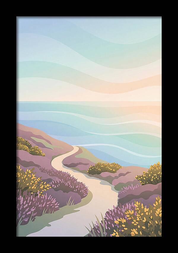 Coastal Path Through Gorse