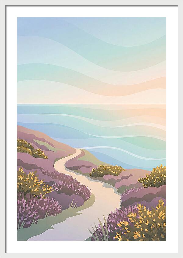 Coastal Path Through Gorse