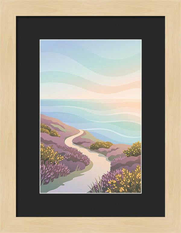 Coastal Path Through Gorse