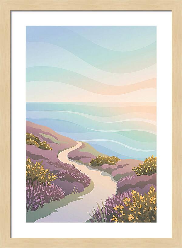 Coastal Path Through Gorse