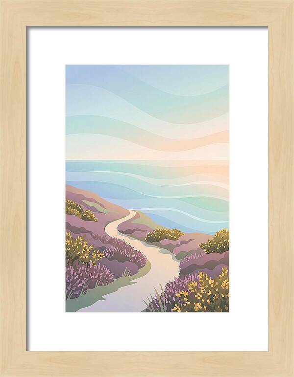 Coastal Path Through Gorse