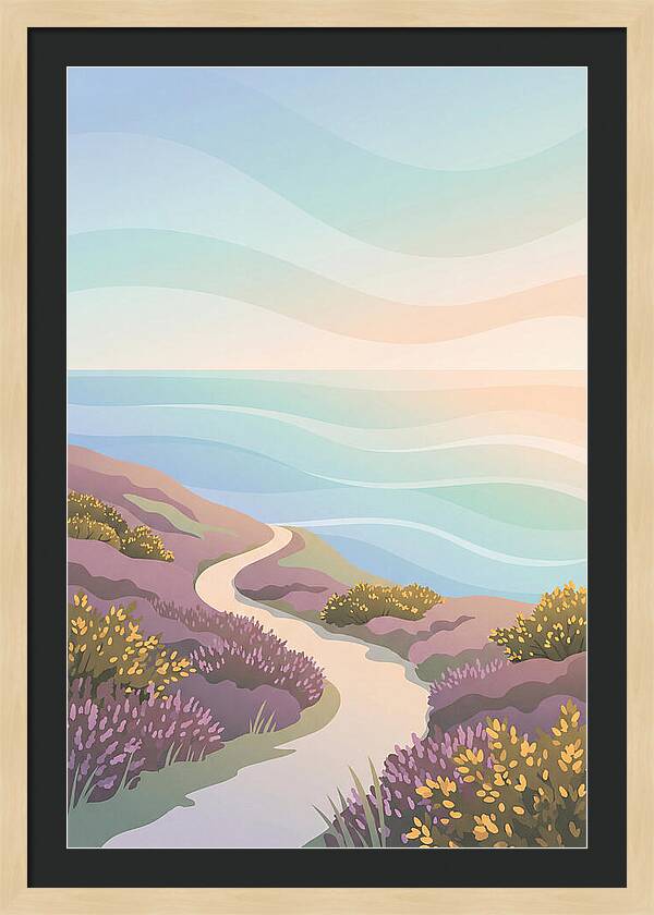 Coastal Path Through Gorse