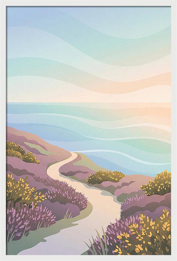 Coastal Path Through Gorse
