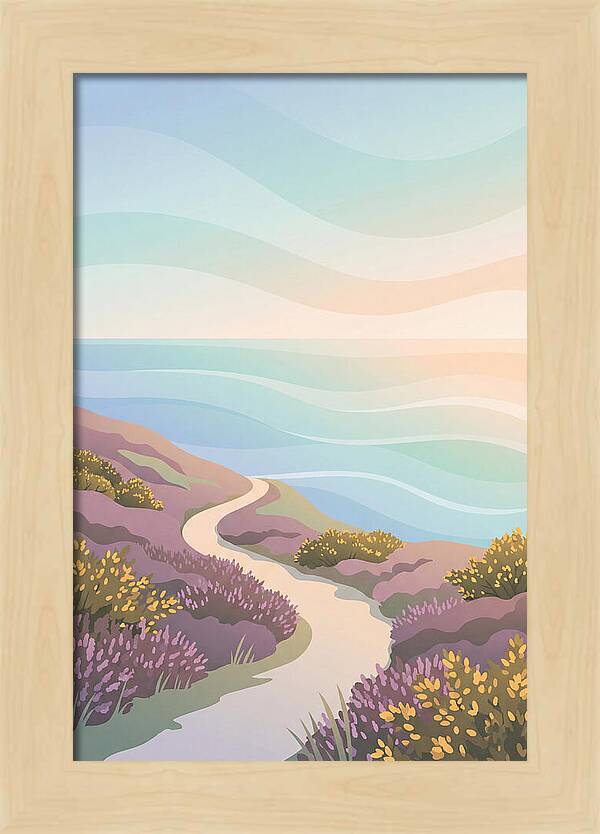 Coastal Path Through Gorse