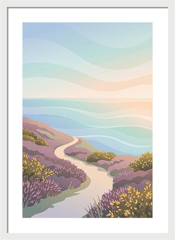 Coastal Path Through Gorse