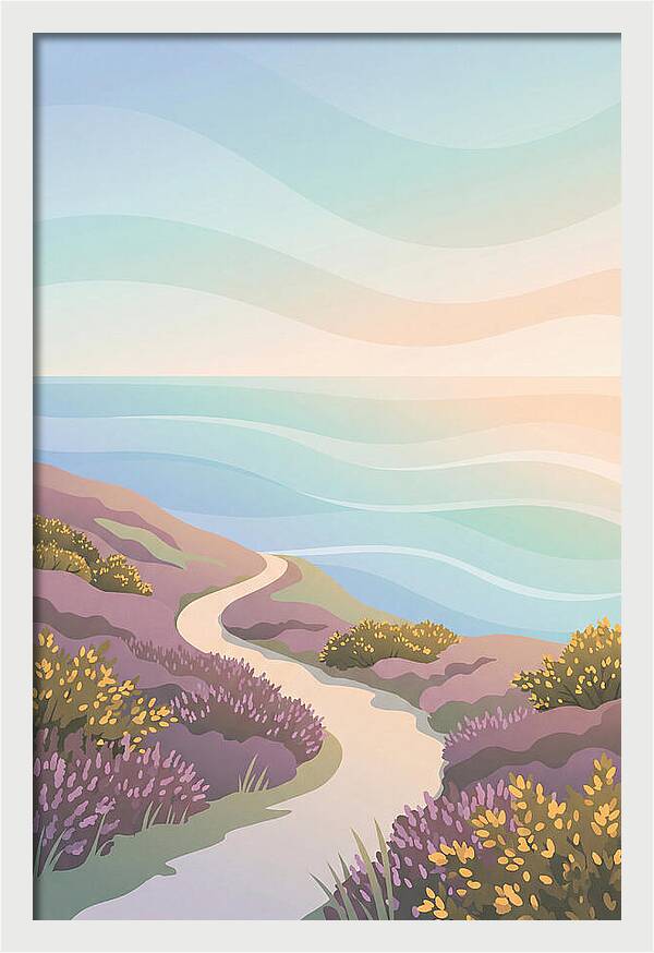 Coastal Path Through Gorse