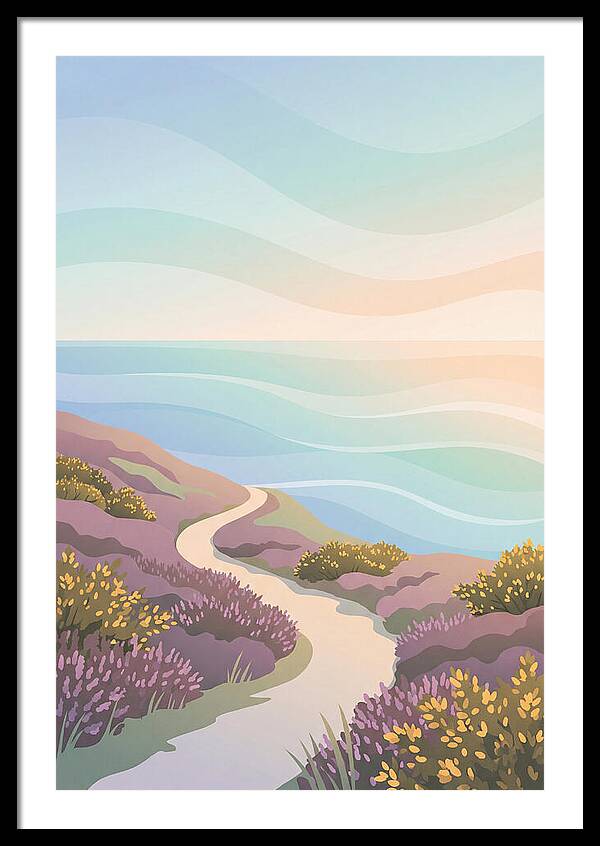 Coastal Path Through Gorse