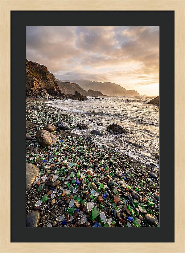 Coastal Reflections Of Glass
